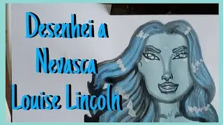 DESENHEI A NEVASCA (LOUISE LINCON) DA DC COMICS 