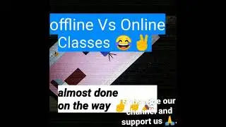 Offline Vs Online Classes 😂. Coming soon ❣️... #comedy #masti