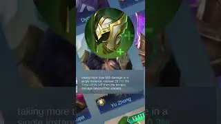 New Guardian Helmet is Completely Broken in MLBB 😳🔥 #mobilelegends #editml #mlbb #shorts