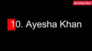 Top 10 Highest Paid Pakistani Actresses