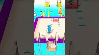 bridge race 😬🥎 #viral #trendingshorts #games #gaming #stackball #shorts #trending #youtubeshorts