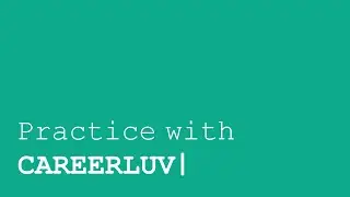 Practice with Careerluv | 140wpm Minimod