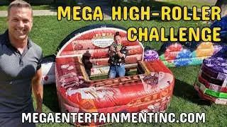 The MEGA HIGH ROLLER Challenge Inflatable Casino-Style Party