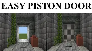 Easy Checkered Door For Minecraft Bedrock