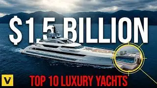 10 Most Luxurious & Expensive Yachts in the World – Ultimate Billionaire Lifestyle! | #luxury #yatch