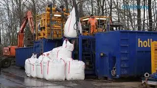 Aanleg persleiding langs de provinciale weg N322 van Heemstraweg