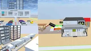 Review+bagi id bangunan buatan DuniaSakura part 2 [ Sakura School Simulator ]