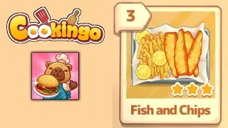 Cookingo: Perfect Meal Level 3 | fish and chips Gameplay 