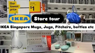IKEA Singapore Mugs, Jugs, Trays, Pitchers - Kitchen Essentials #ikea #ikeastoretour