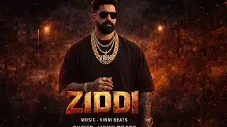 ZIDDI 🔥 | Vinni Beats | Hindi HipHop Rap Song | Desi Rap 2025 | Official Music Video