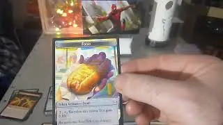 Unboxing Magic the Gathering set Marvel Spider-man pt 2
