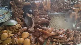 Street Food in Yangon - Pork Stick