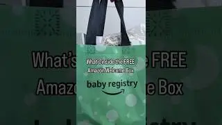 Amazon Free Baby Registry Welcome Box