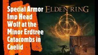 Elden Ring [Special Armor Imp Head Wolf at the Minor Erdtree Catacombs in Caelid]