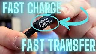 BlueRigger USB C Cable Review | 240W Fast Charging, 40Gbps Data Transfer, 8K Video Support!