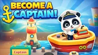 cute panda captain ke saath ek fun aur colorful boat adventure dekho!