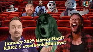 January Horror haul! Blu rays, steelbook & Kickstarter release & RIP David Lynch