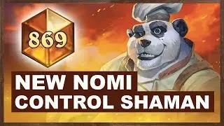 NEW Nomi Control Shaman | Rise of Shadows | Hearthstone