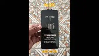 HD + Full tempered glass for Realme X2/XT/1+6T/1+7 OG(original) tempered glass #Shorts #Screen