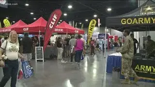 Expo held at Georgia World Congress Center for AJC Peachtree Road Race