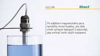 Kapacitn&iacute; hladinov&yacute; sn&iacute;mač CLS-23N, nastaven&iacute; režimu O
