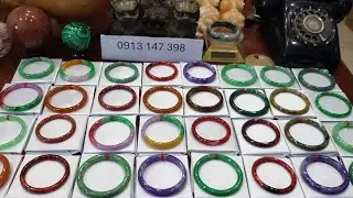 Tập 259: Vòng Cẩm Thạch thiên nhiên size nhỏ ( từ 58 li trở xuống ) 32 chiếc