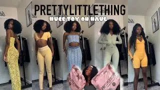 HUGE PRETTY LITTLE THING HAUL 🦄 2024 SUMMER/ FALL FINDS + BACK TO SCHOOL FINDS 🫧 SETS, SKIRTS + more