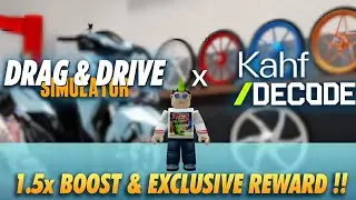 ROBLOX - Tutor Full Quest Event KAHF X Drag & Drive Simulator🤤🤤