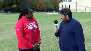 Women's Soccer Postgame with Marsha Harper: American vs. Holy Cross