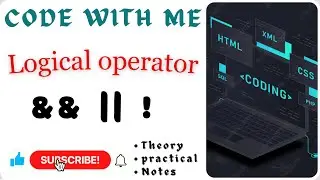 What Is Logical Operator? In Java | Logical Operator | Practical
