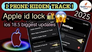 iPhone Privacy Setting 🔒 | Apple ID Hidden Kaise Kare | apple id  | Screen Time Full Guide 2025