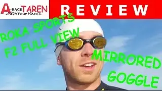 Best Triathlon Goggles of 2015: Roka Sports F2 Full View Mirrored Goggle