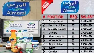 New Almarai Company Jobs In Saudi Arabia 2026 & Dubai 