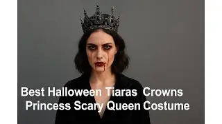 👑💎 Золотая корона для женщин Fesciory | Лучшие тиары на Хэллоуин, короны, костюм принцессы и стра...