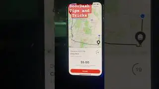DoorDash Tips and Tricks #tutorial #tips #doordash #dasher #shorts