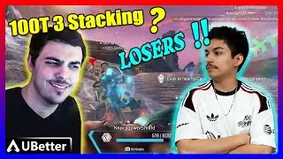 100T Phony Calls Hal's Team LOSERS After THIS Fight in Ranked... 😳🔥 | Apex Legends Ranked Mayhem