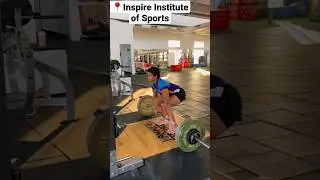 Dead lift #85kg 📍Inspire InstituteOfSports #hansaben #mahi #wrestling #kushti  @hansabenrathore57
