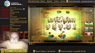 EPIC WIN !!!  on Queen Of Riches over 5000x !!!
