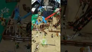 Huge LEGO Medieval Farm by Dominick Ploeckelman #lego #farming