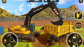 Heavy Excavator Crane City Sim