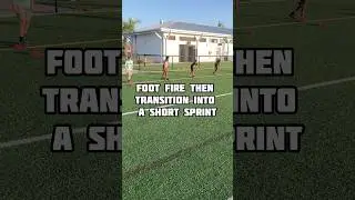 Foot Fire Then Transition Into A Print: Feetwork, Acceleration and Speed!