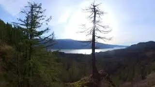 First viewpoint on Dog Mountain, Columbia River Gorge (WA) - 360° video