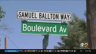 Samuel Ballton Honored At Greenlawn Street Renaming Ceremony
