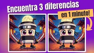 Encuentra las 3 diferencias VERSIÓN BRAINROT // JUEGOS PARA EJERCITAR LA MENTE // Find 3 Differences