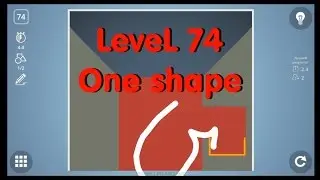 Brain It On! Level 74 ♕ One shape ♕