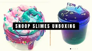 Unboxing Snoop Slimes