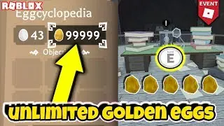 *DEV SECRET* HOW TO GET UNLIMITED GOLDEN EGGS FAST (Roblox Egg Hunt 2018)