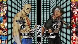 Capcom vs SNK: Pro - GDH Ranked [Kyo/Mai/Rugal/Cammy/King]