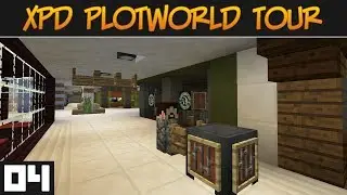 Minecraft Server: XPD Plotworld Tour 04 Shopping Mall!