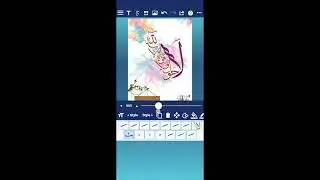 How to Create font outlining effect in Ana Muhtarif Al khat app|Day-5|Digital Calligraphy 